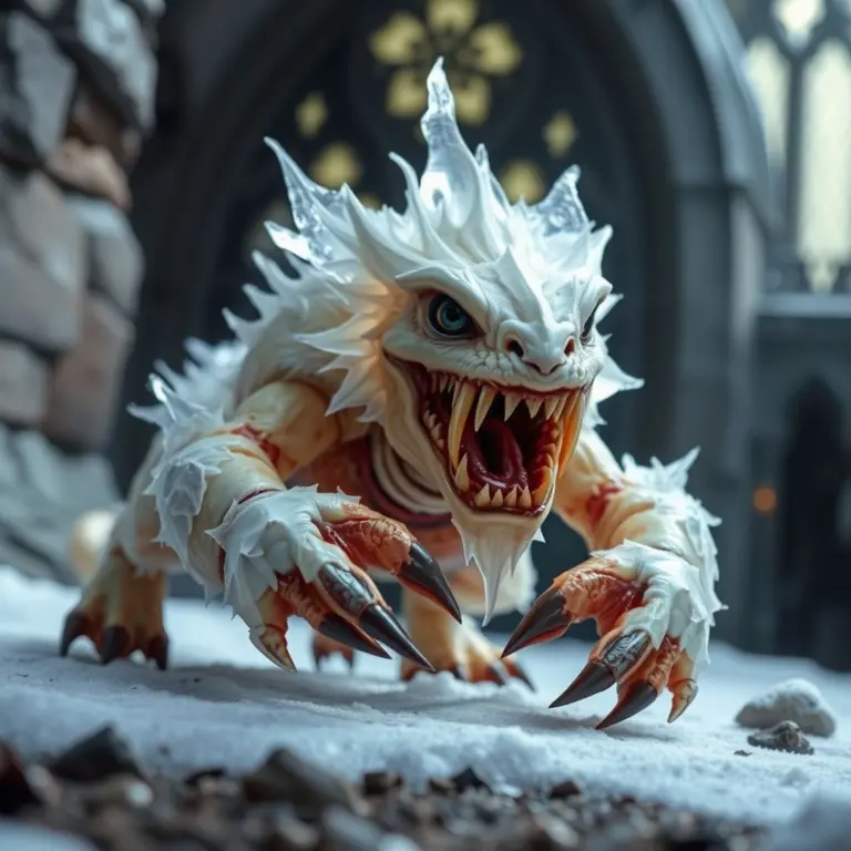 Square Frost Roar Scorpion monster at Hogwarts