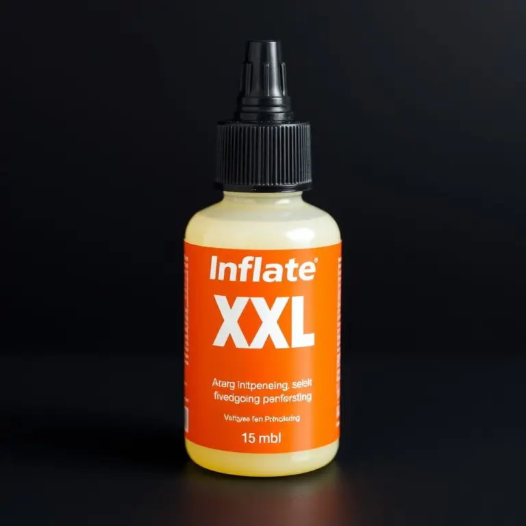 Bottle of stimulating gel