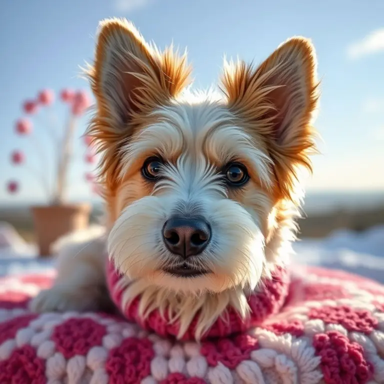 Surrealist dog ball