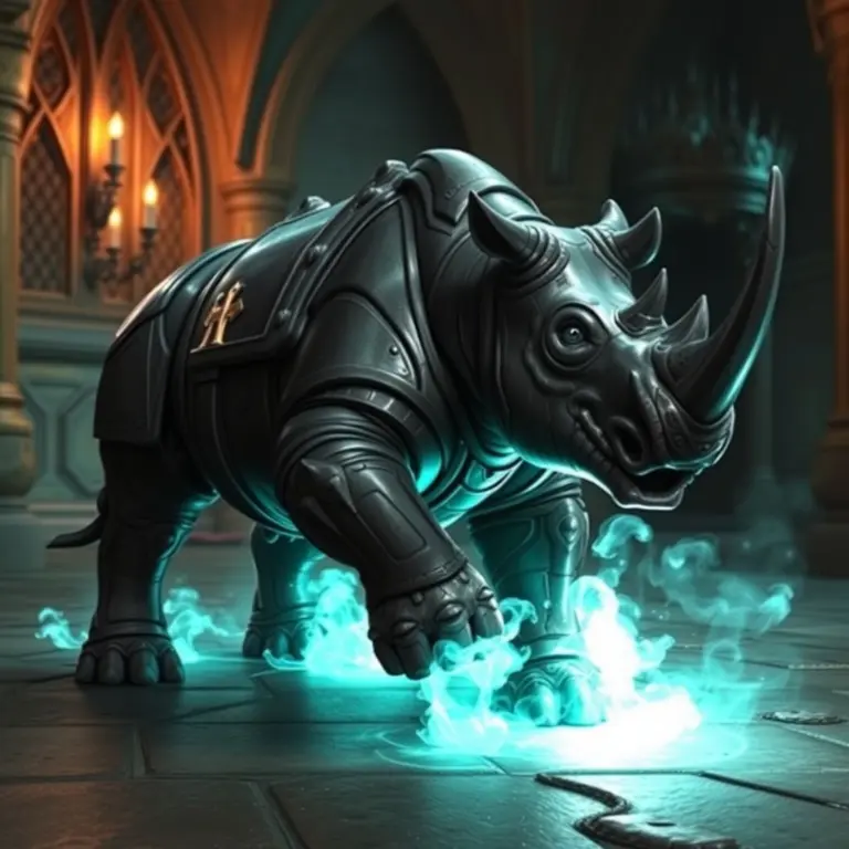 Ironclad Rhino, Hogwarts