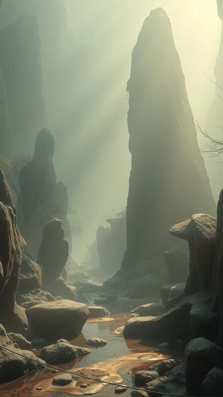 Ultra-realistic scene with soft lighting and detailed textures.