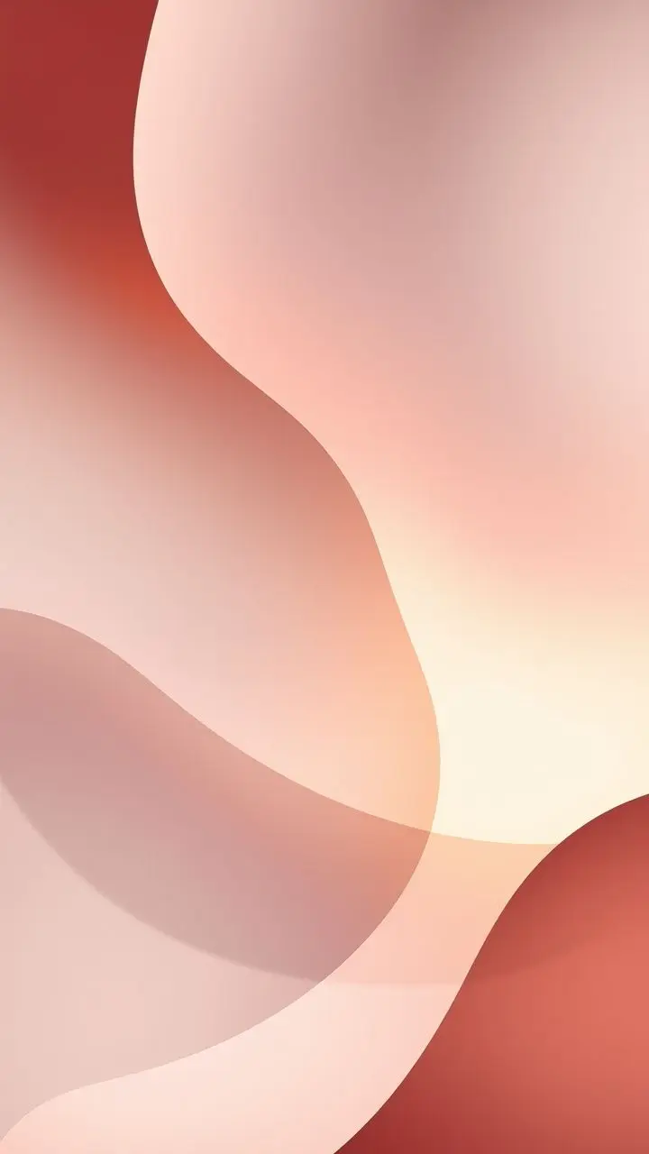 Abstract art with smooth color blending and soft lighting.