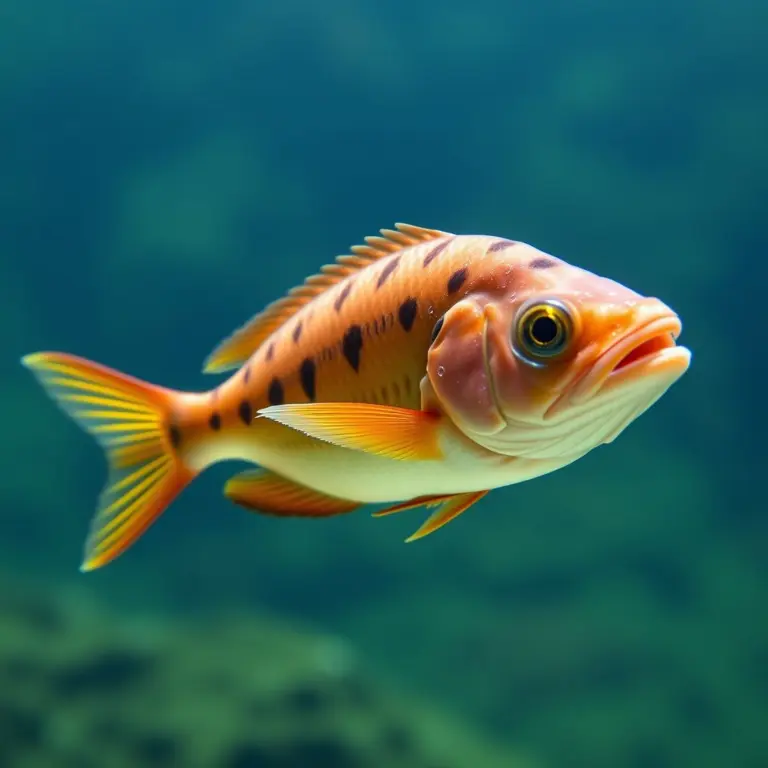 A fish in an aquarium