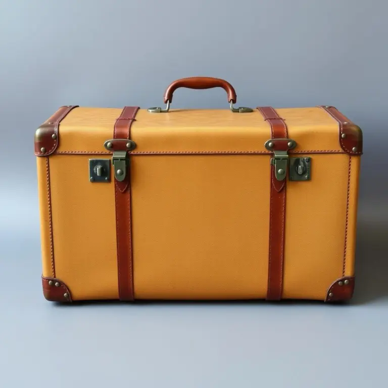Old suitcase.
