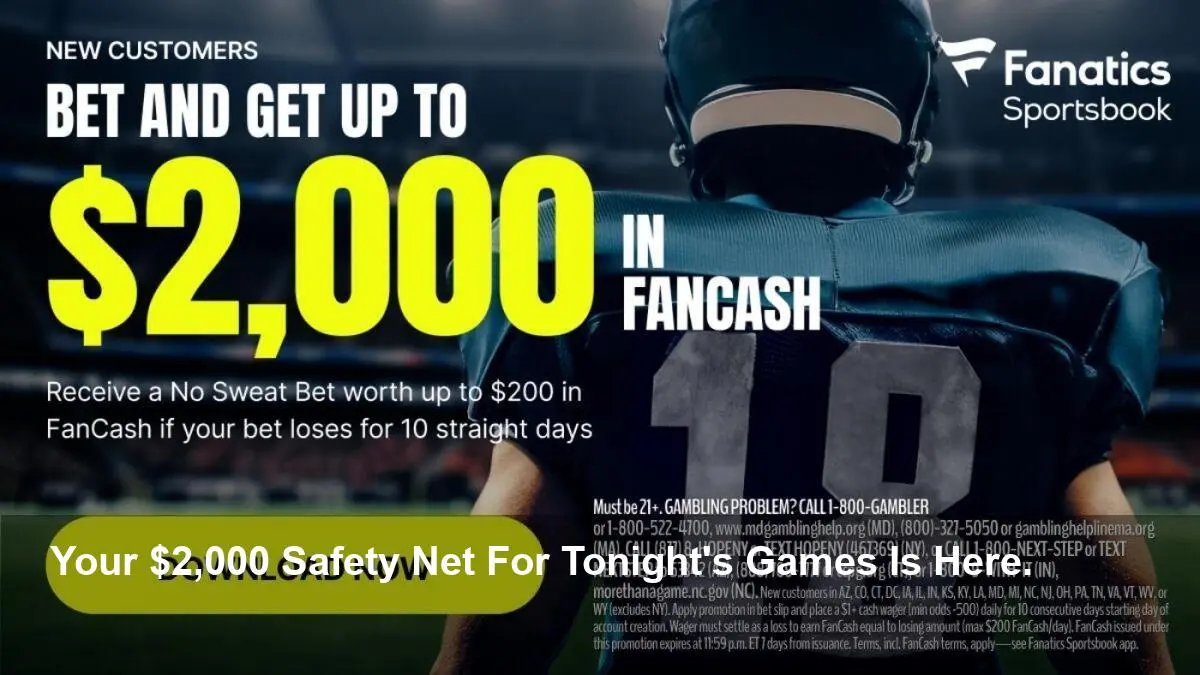 Fanatics' Risky $2,000 Bet Offer You Can't Ignore