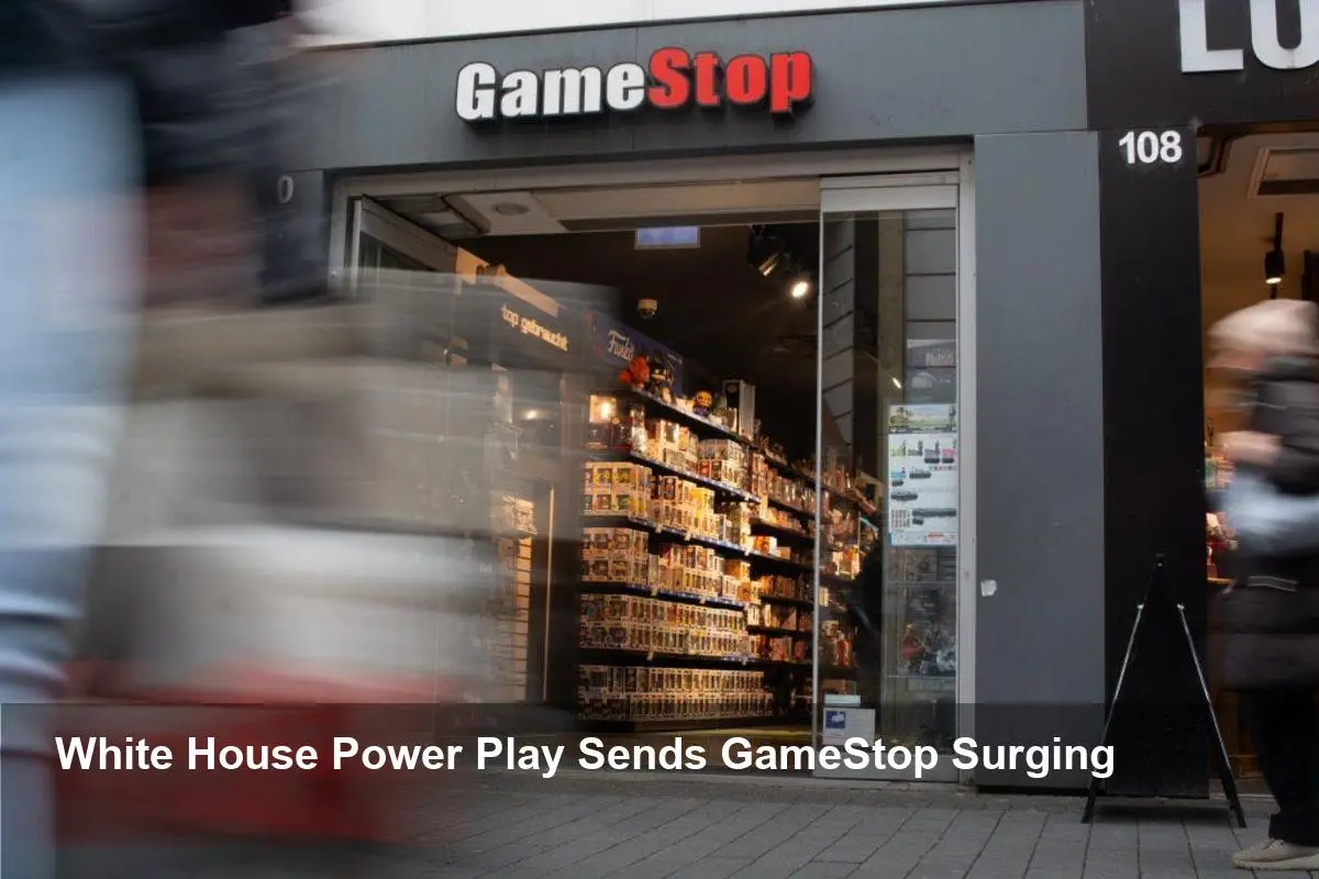 White House Trump Post Sends GameStop Stock Soaring