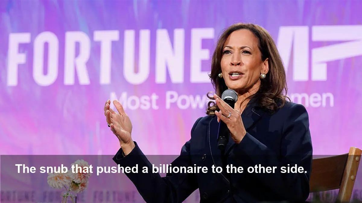 Harris: Biden's Musk Snub Was a 'Big Mistake'