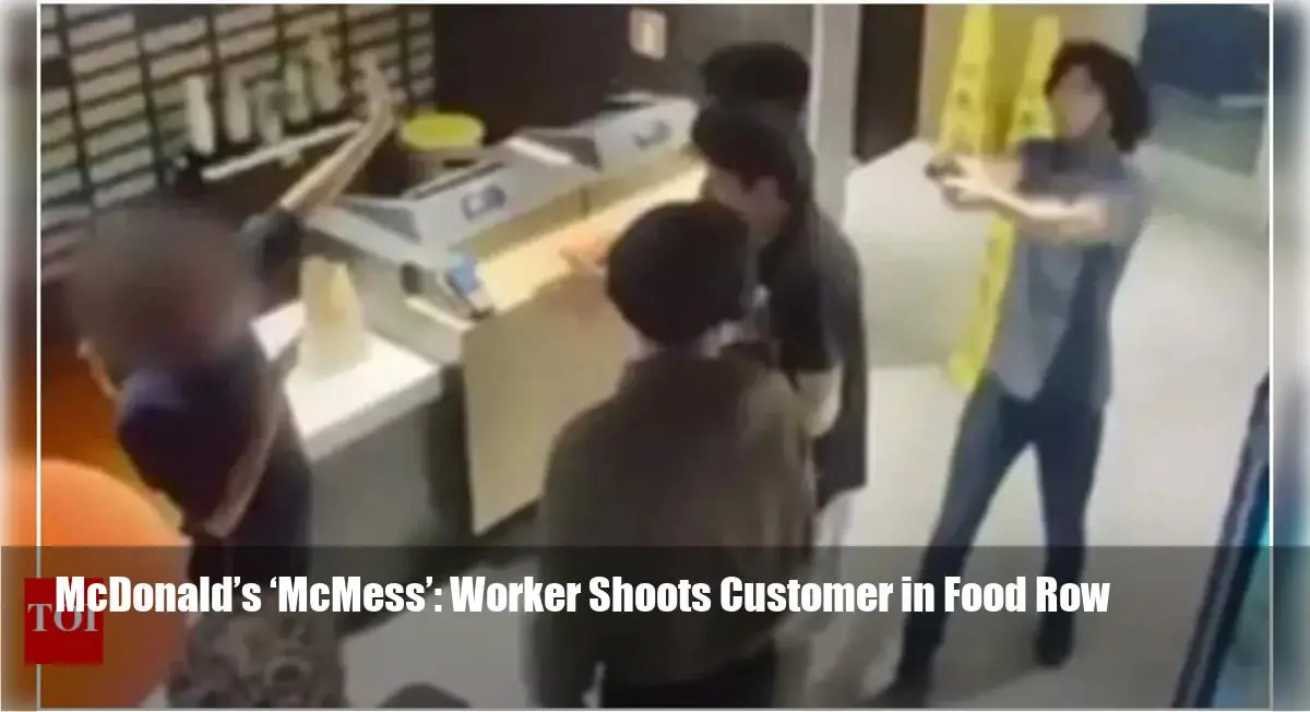 McDonald’s ‘McMess’: Worker Shoots Customer in Food Row