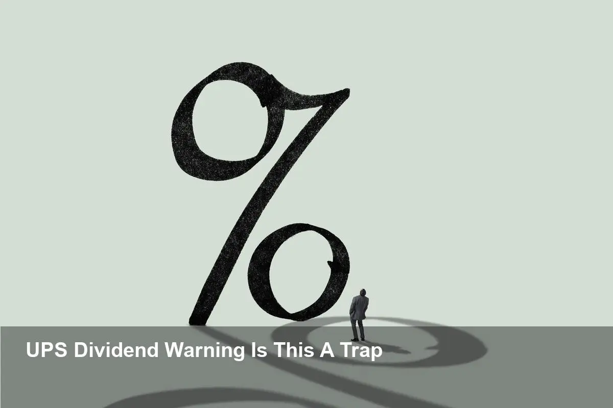 UPS Dividend Danger: Is the 7.5% Yield a Lie?