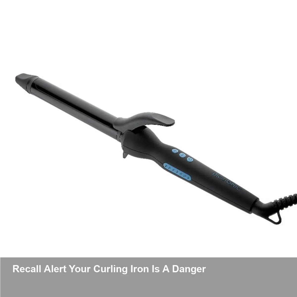 Amazon Recall: Bio Ionic Curling Iron Burn Risk