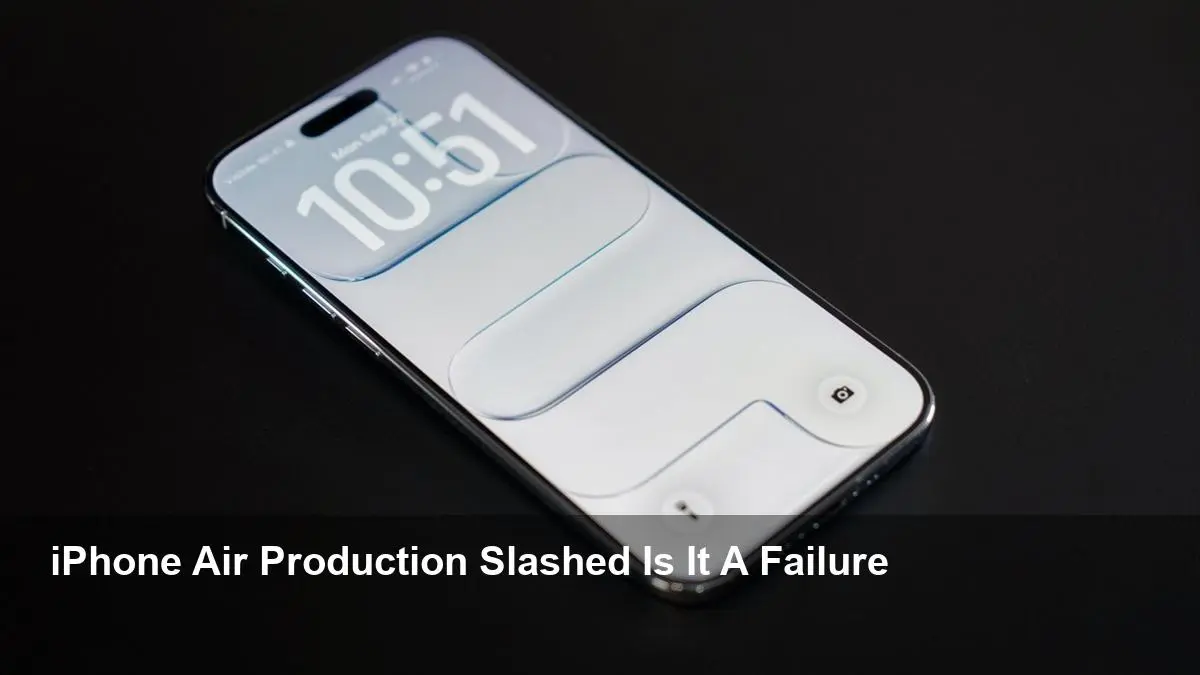 iPhone Air Doomed? Top Analyst Confirms Production Cuts