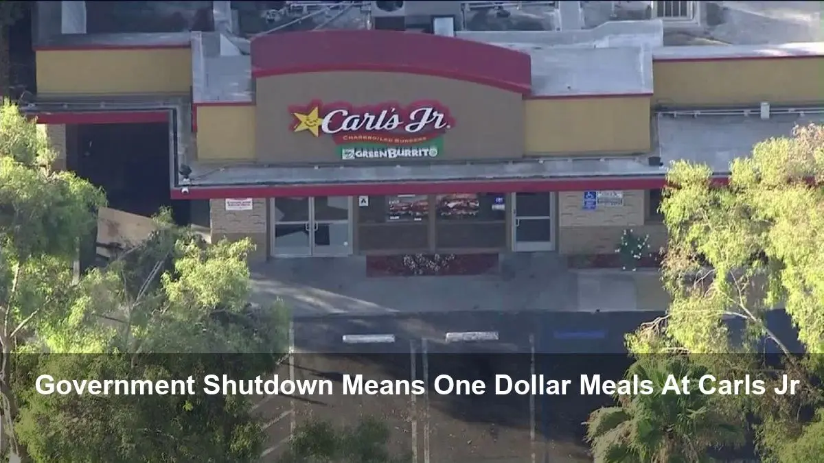 Shutdown Hardship? Carl's Jr. Offers $1 Meals Now